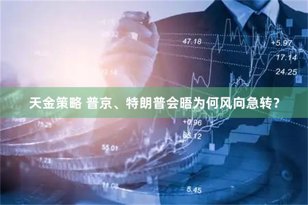 天金策略 普京、特朗普会晤为何风向急转?