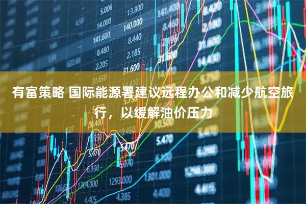 有富策略 国际能源署建议远程办公和减少航空旅行，以缓解油价压力
